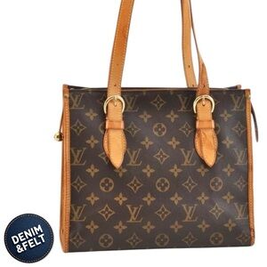 Louis Vuitton Brown Monogram Popincourt Haut Shoulder/Tote Bag/ Purse 🤎👜